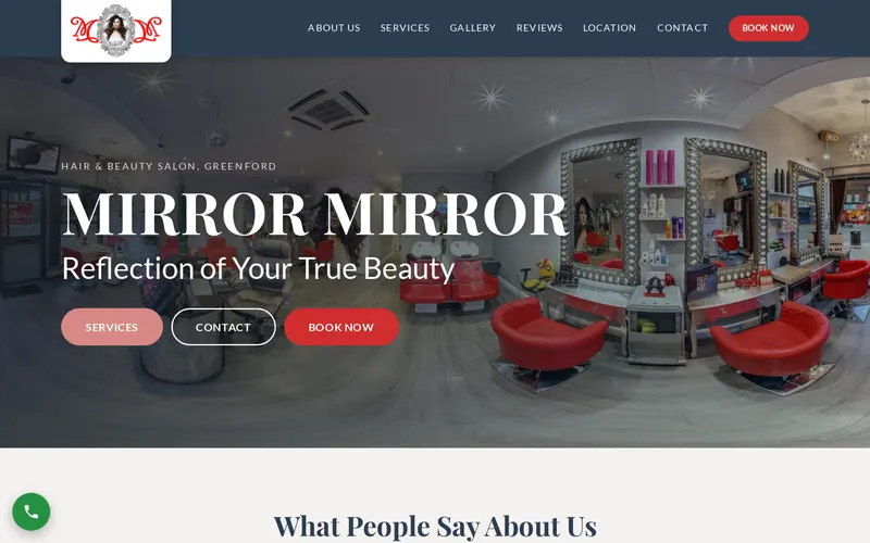 Screenshot of mirrorandmirror.com