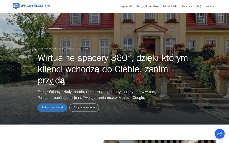 Screenshot of wpanoramie.pl
